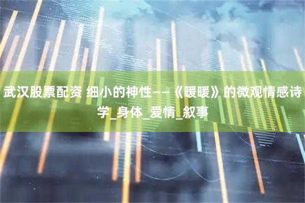 武汉股票配资 细小的神性——《暖暖》的微观情感诗学_身体_爱情_叙事